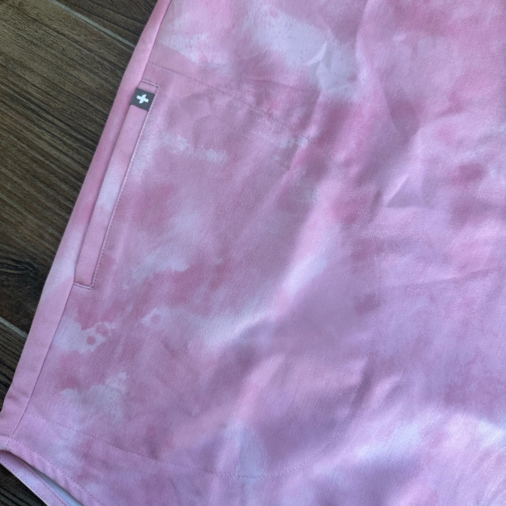 Figs Rafaela  Scrub Top Pink Tie-Dye Limited Edition - Picture 6 of 8